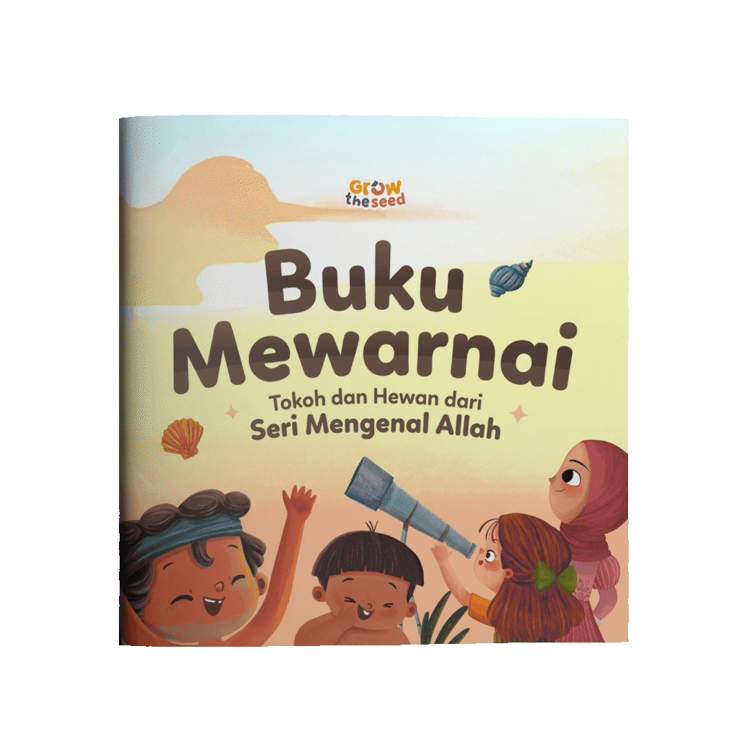 Buku Mewarnai - Ilustrasi Seri Mengenal Allah