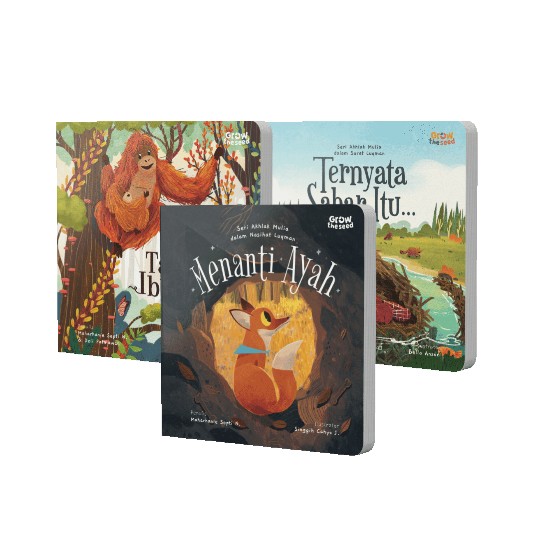 Bundle - Seri Nasihat Luqman - Boardbook