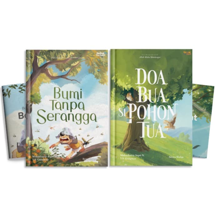 Bundle - Bumi Tanpa Serangga dan Doa Bua Si Pohon Tua - Hard Cover