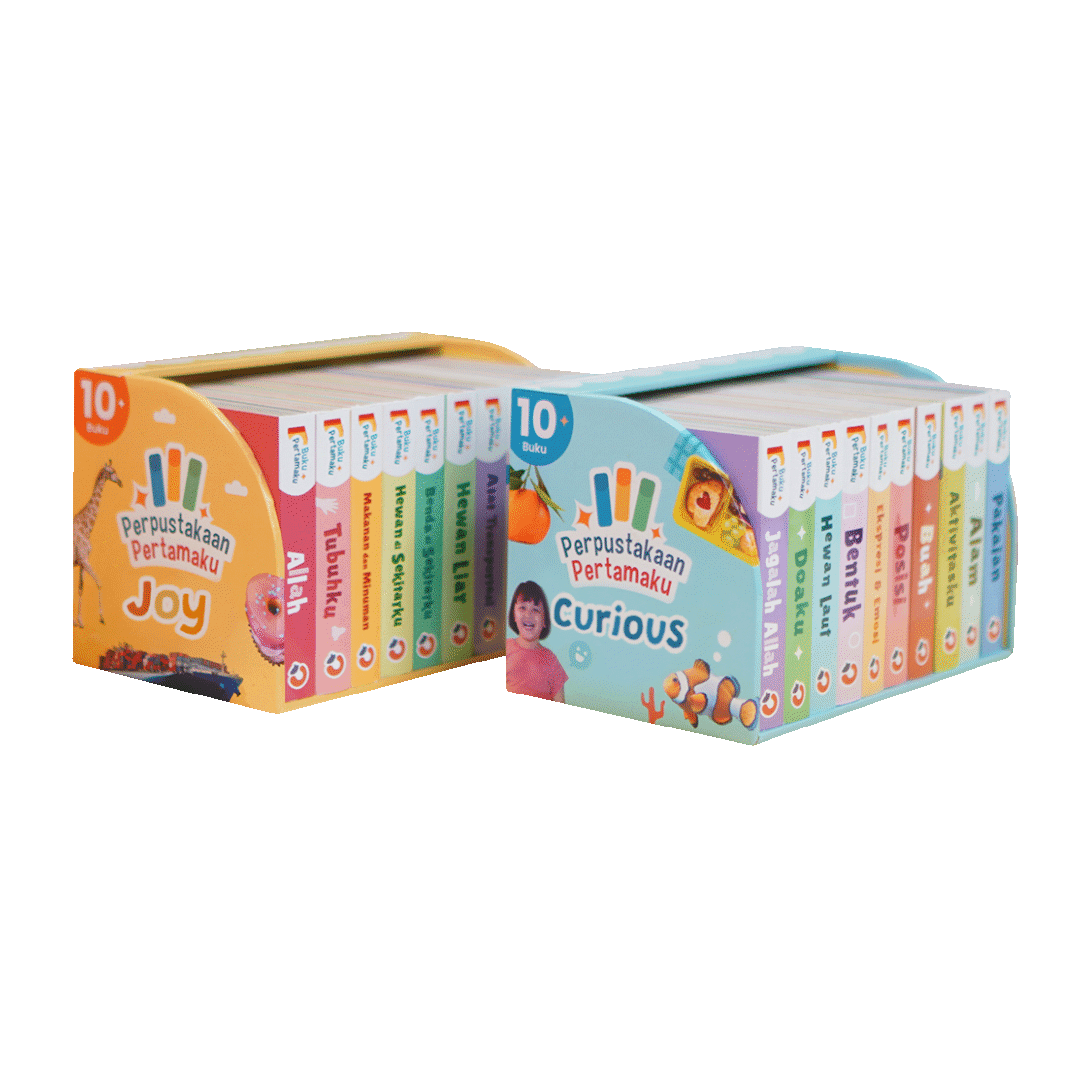 Bundle - Perpustakaan Pertamaku - Joy dan Curious
